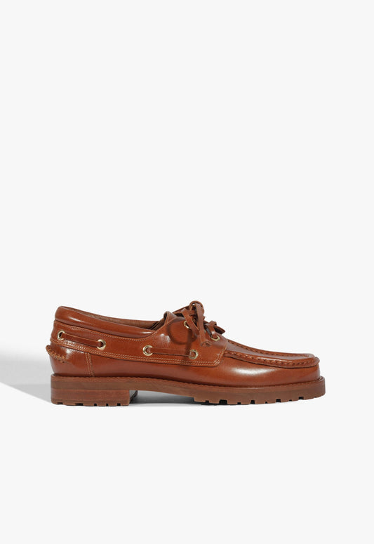 Mocaschutz Suede Flat Resort 26 5 Cognac Suede - Schutz Shoes