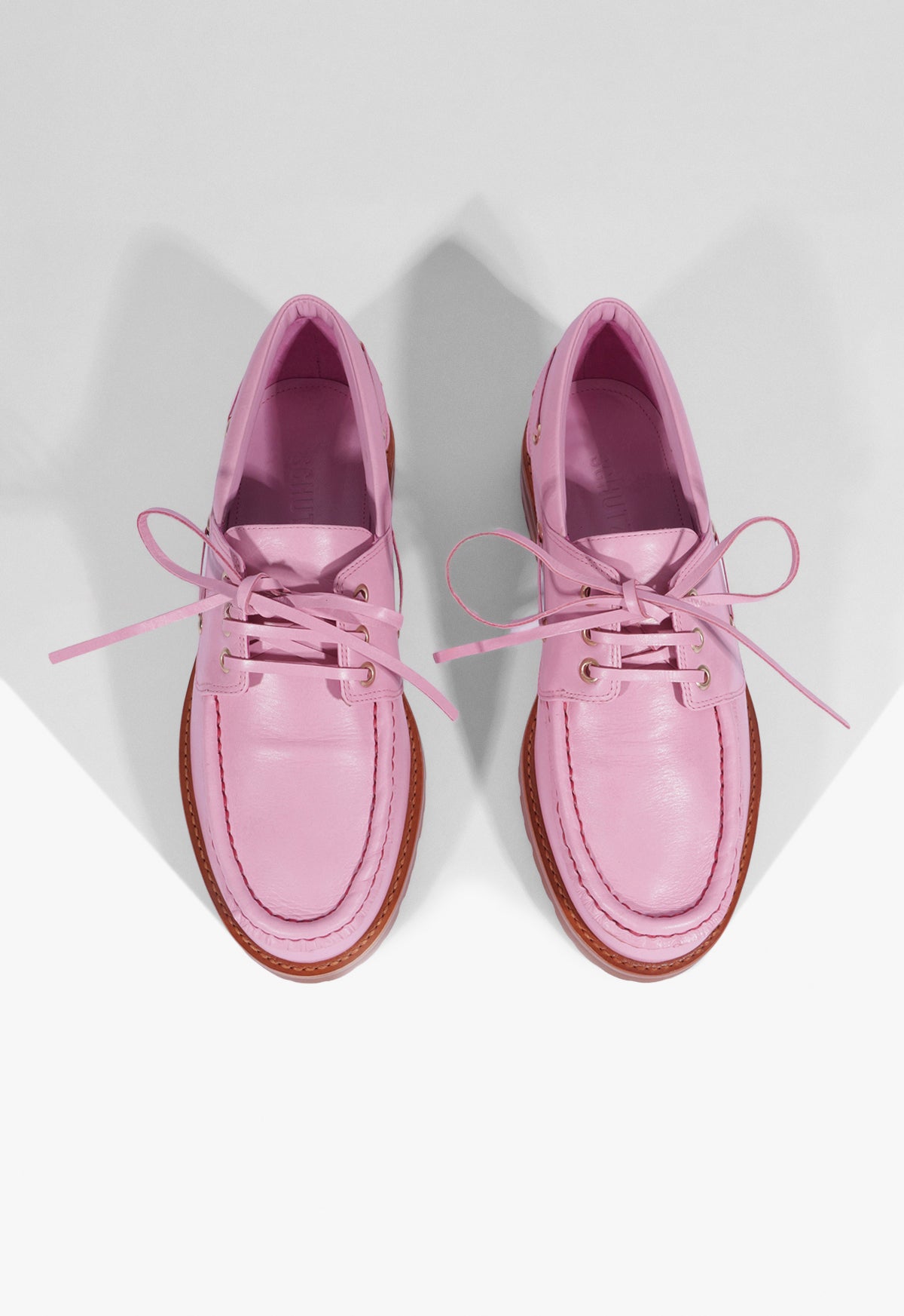 Mocaschutz Leather Flat Pre Fall 25 - Schutz Shoes