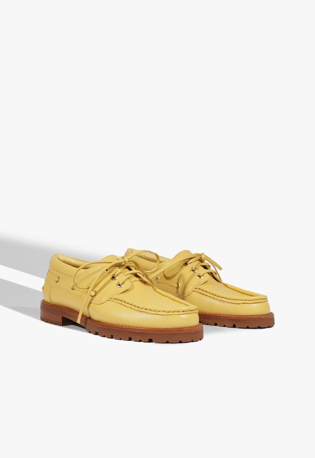 Mocaschutz Leather Flat Pre Fall 25 - Schutz Shoes
