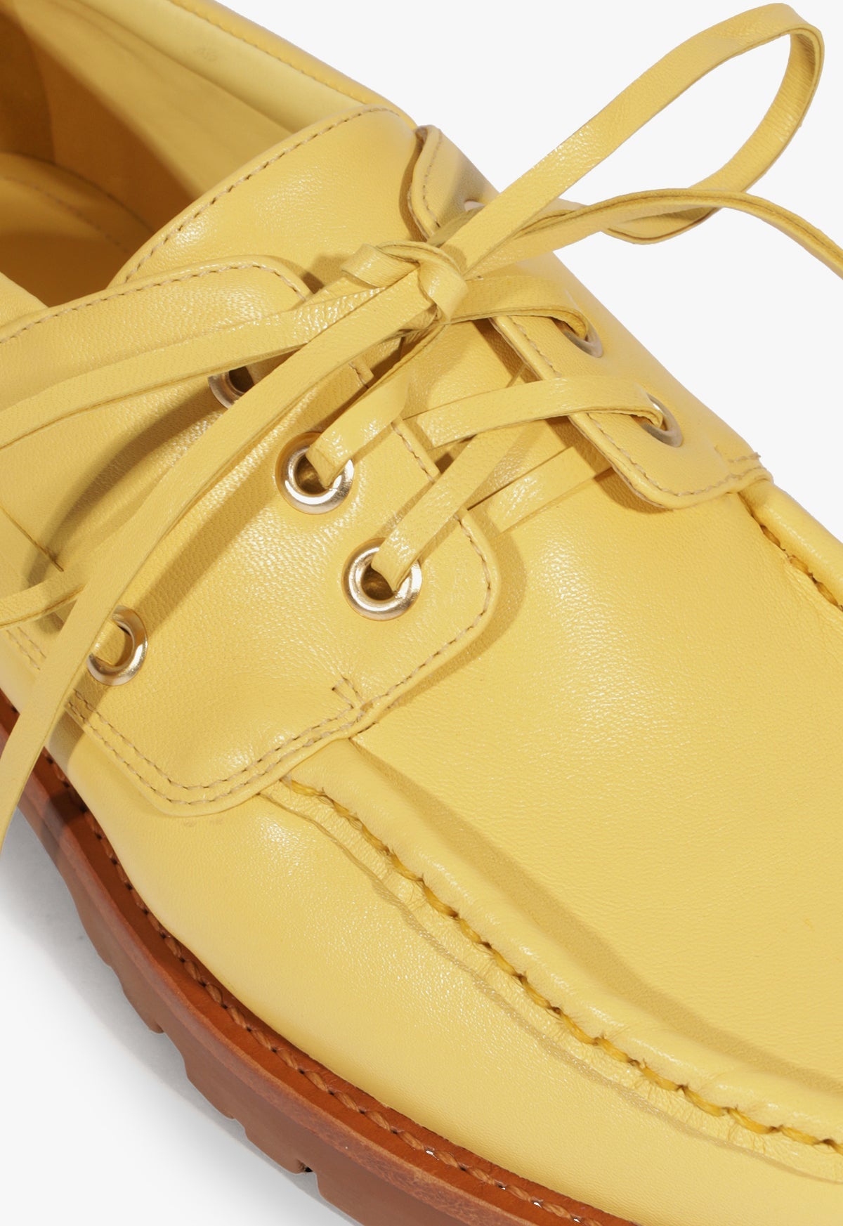 Mocaschutz Leather Flat Pre Fall 25 - Schutz Shoes